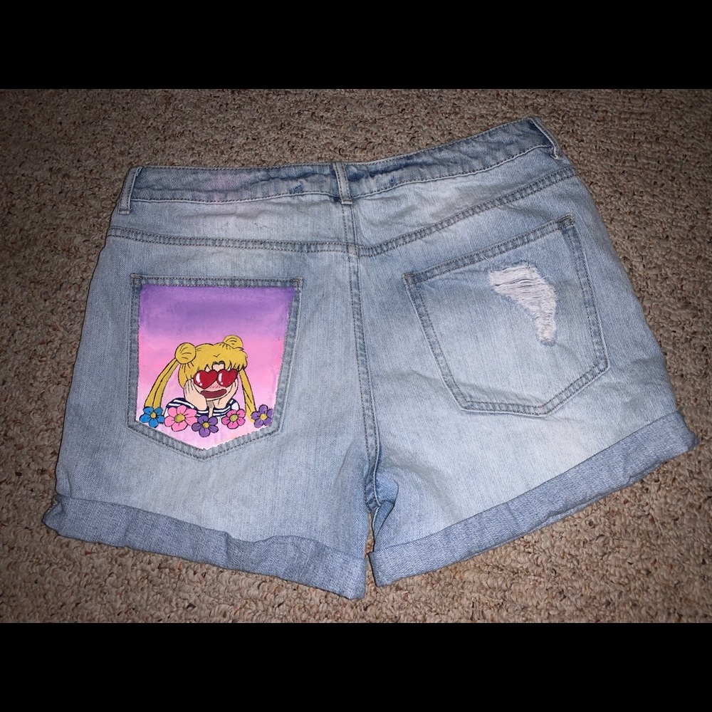 Sailor moon pocket Shorts